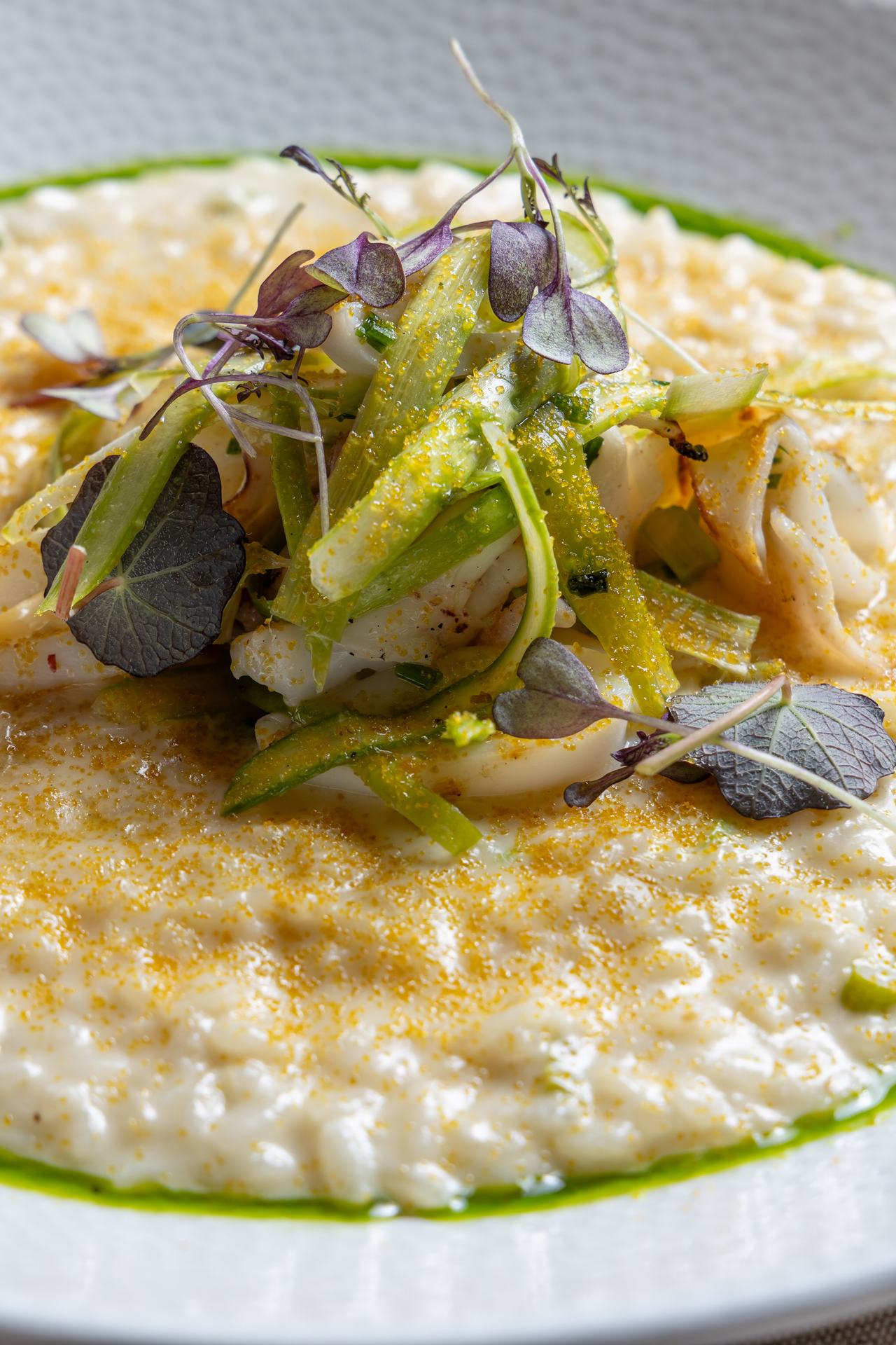 SQUID AND BOTTARGA RISSOTTO