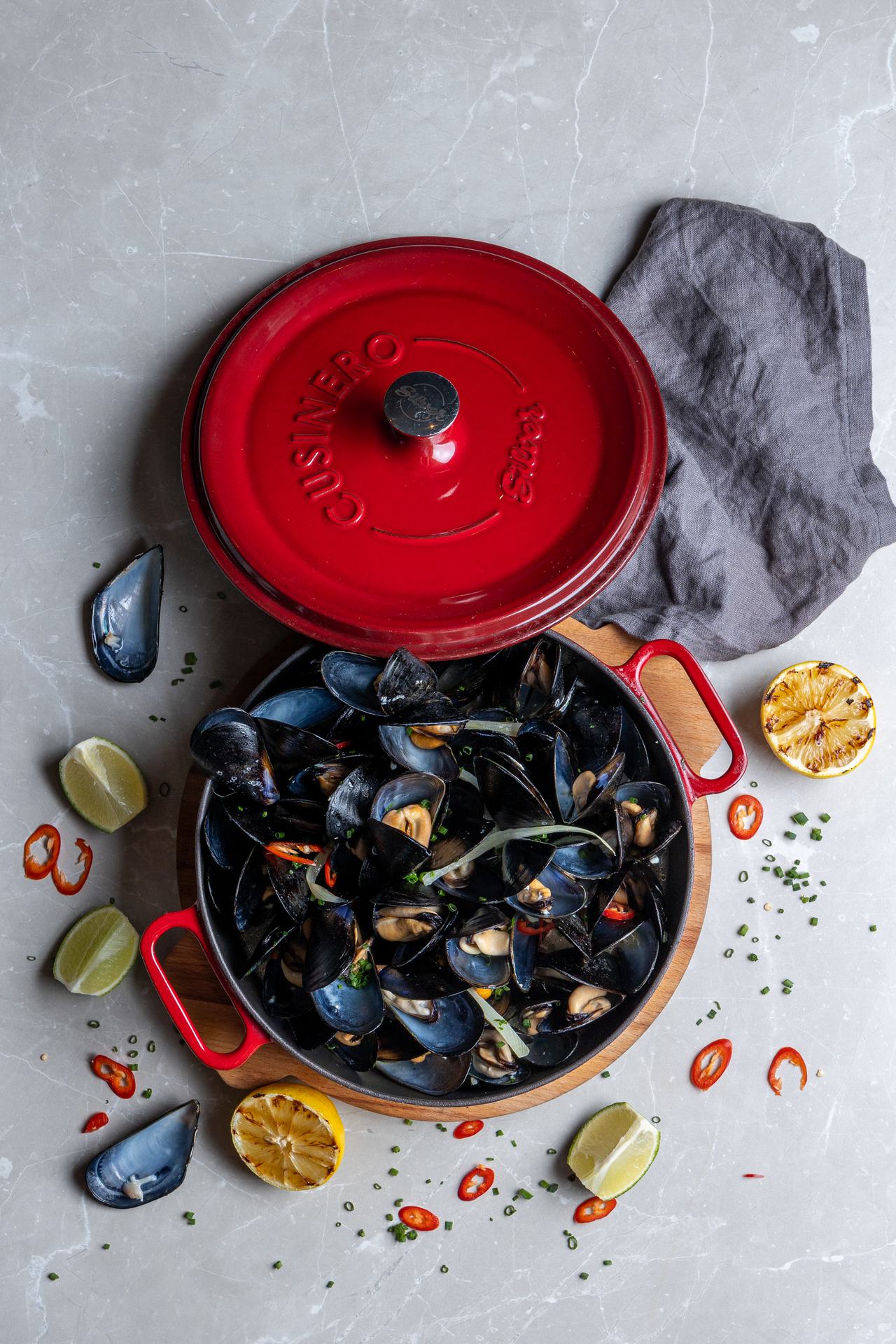 STEAMED MUSSELS